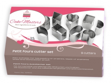 Cutter Set - Petit Fours / 9 Pieces